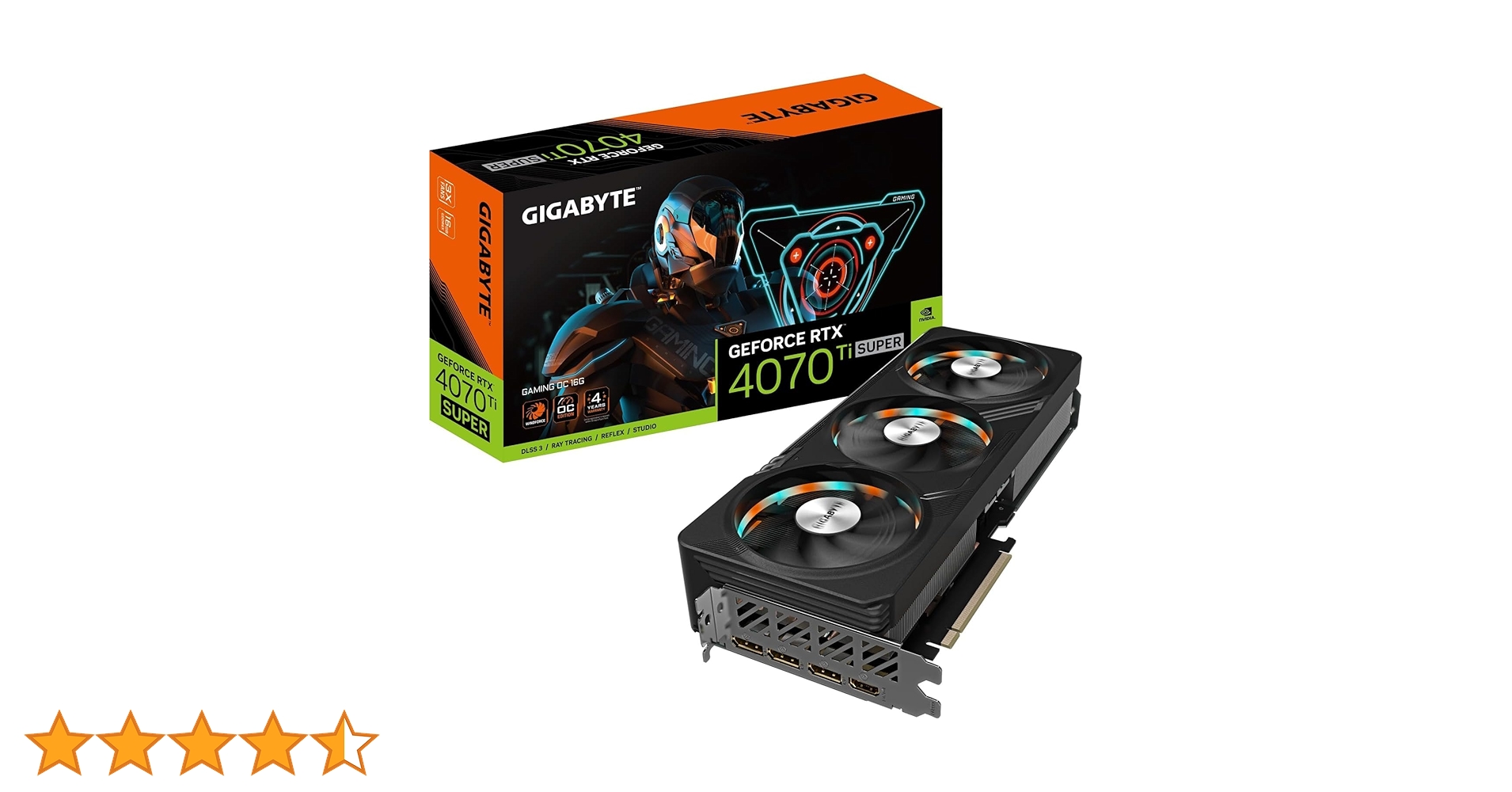 Amazon | Gigabyte GeForce RTX 4070 Ti SUPER GAMING OC